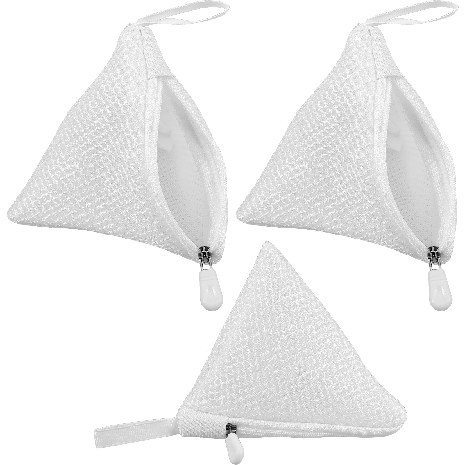 

3Pcs Fine Craftsmanship Mesh Laundry Bags Washing Machine Pouch for Delicates Easy Care for Underwear Socks Hosiery and Lingerie