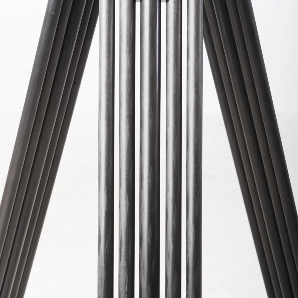 E-IMAGE Eg10c2l Professionele Video Statief Kit Met 100Mm Vloeistofkop En Koolstofvezel Statief