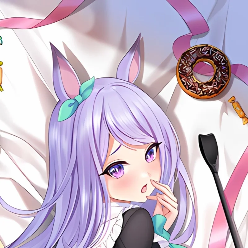 Dakimakura Anime Pillow cover Mejiro McQueen Double-sided Print Of Life-size Body Pillowcase Gifts