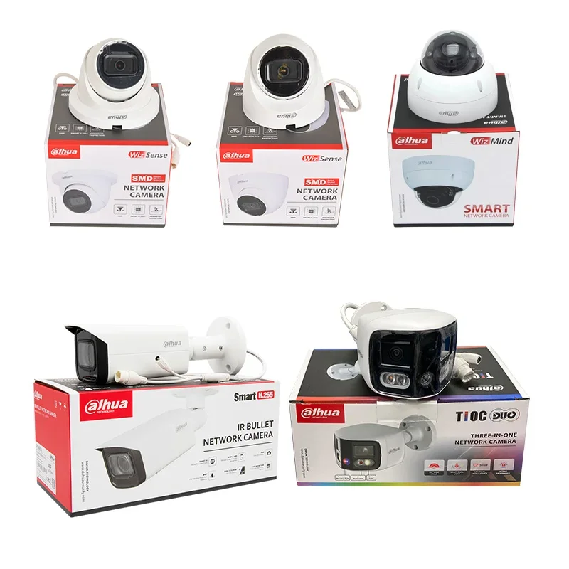 8MP Smart Dual Dual Light Active Deterrence TiOC 2.0 Vari Focal Bullet WizSense Netzwerkkamera IPC-HFW3849T1-ZAS-PV