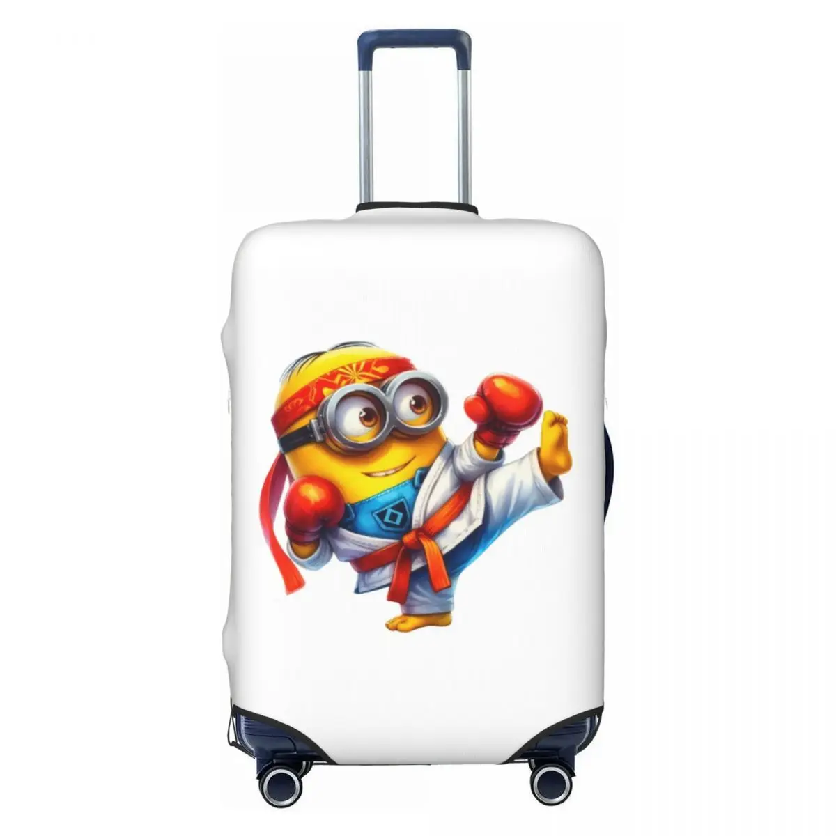 

Custom M-MinionsTaekwondo Suitcase Cover Dust Proof Luggage Protective Covers for 18-32 inch