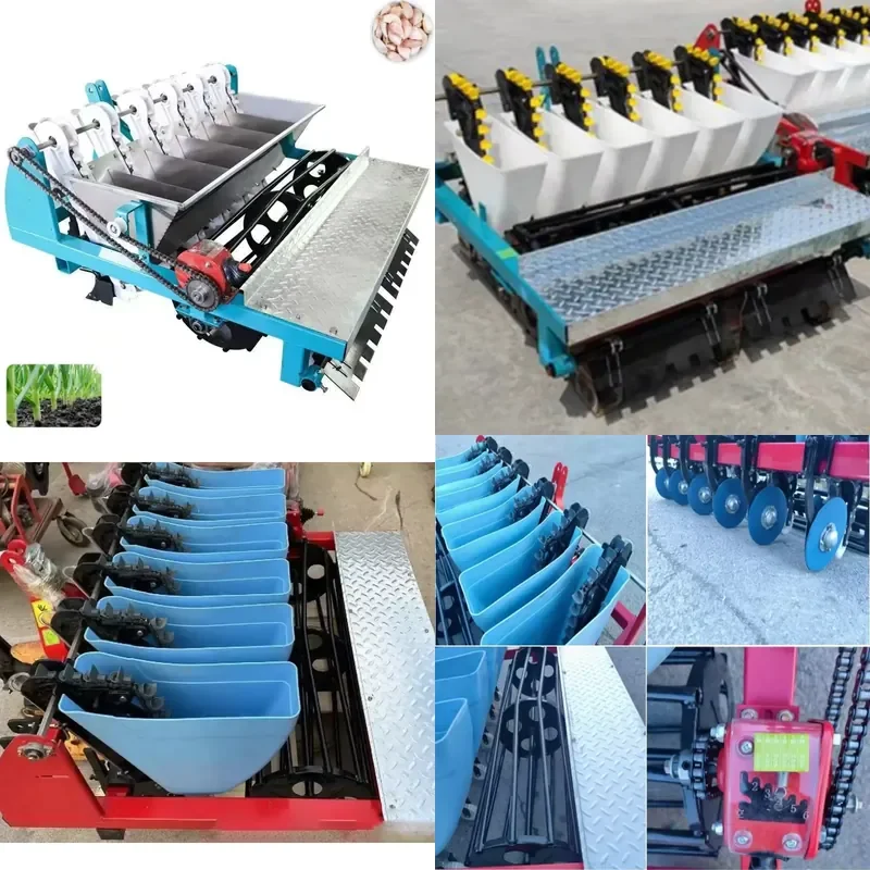 for Automatic Garlic Planter Tractor Garlic Seeder Manual Garlic Planting Machine Agricultural Equipment