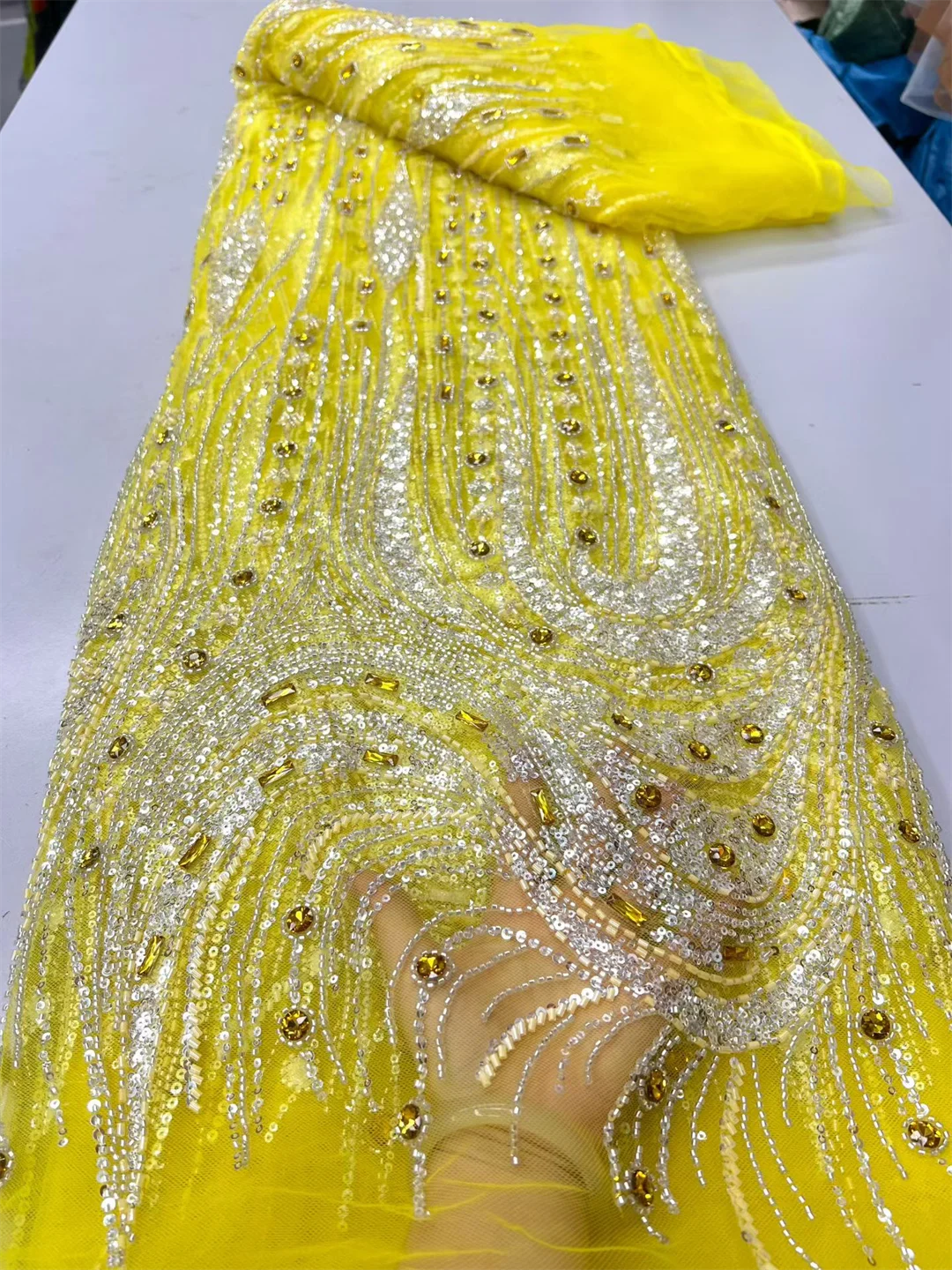 2026 New Design Nigerian Diamo - огляд і ціна Glitter Tablecloth
