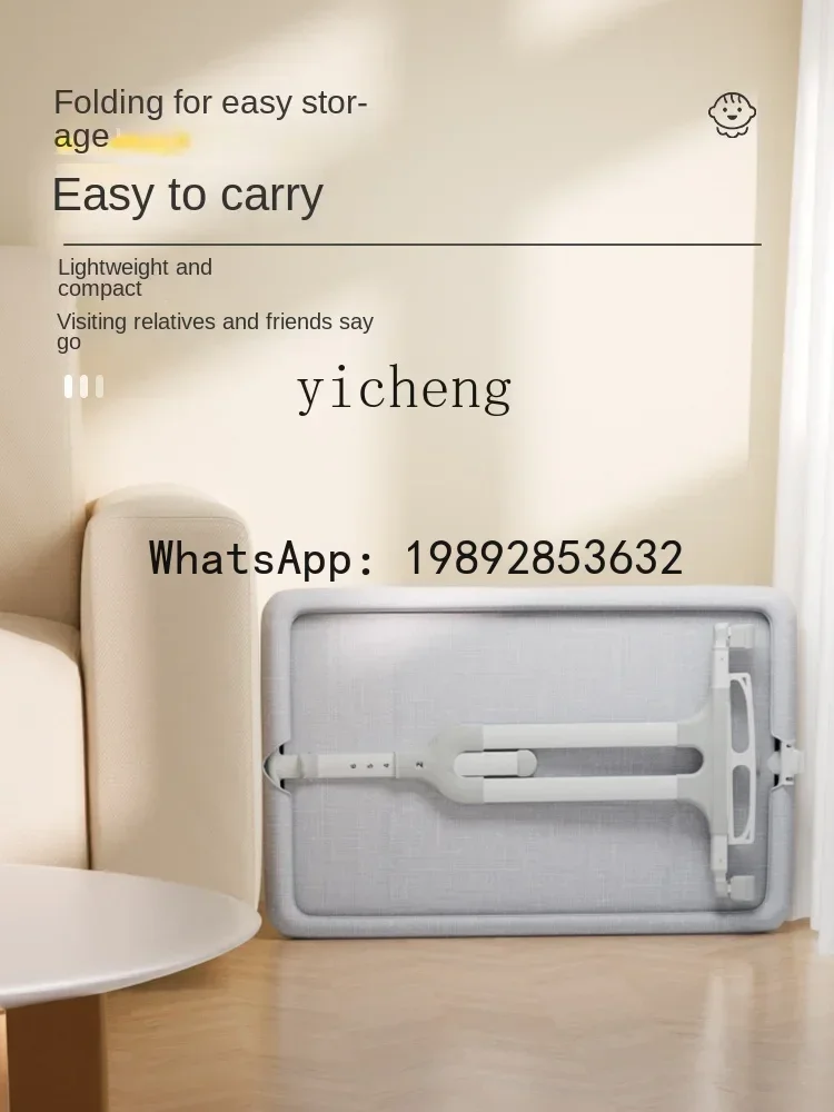 سرير أطفال صغير قابل للطي، سرير متحرك لحديثي الولادة #5