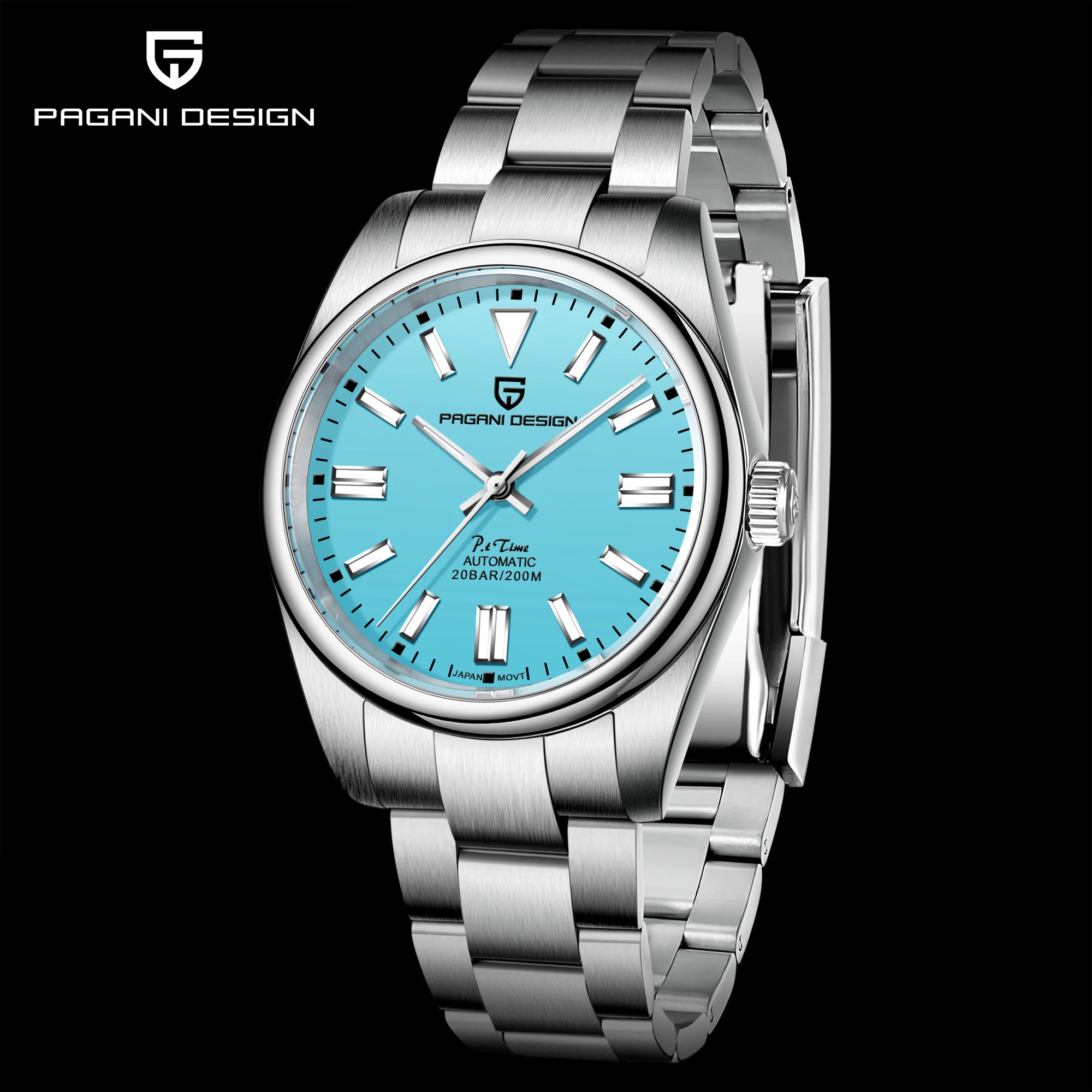 

Pagani Design 2025 New Men's Automatic Mechanical Watch NH35A Top of the line Sapphire Stainless Steel Waterproof 20Bar Watch fo