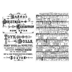 2024 New Sheet Music Clear Stamps Sets and Cover Background Scrapbooking For Crafts Greeting Card Making no Metal Cutting Dies