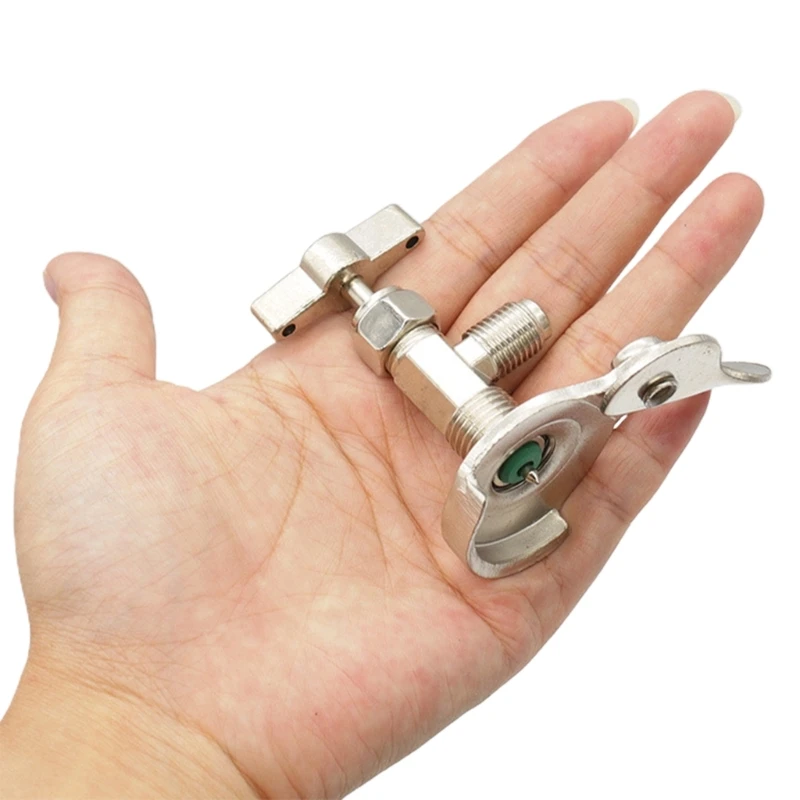 Can Canister Opener Refrigerant Dispenser Tool Auto Air Conditioning Refrigerant Can Tap Valves Bottle Opener Tool Easy Install