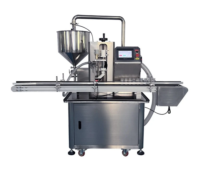 Automatic Servo Gear Pump Filling Machine Honey Toothpaste Shampoo Body Wash Quantitative Canning