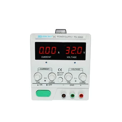 PS305D Adjustable 30V5A Variable Linear Mode DC Power Supply Regulated for Student Laboratory