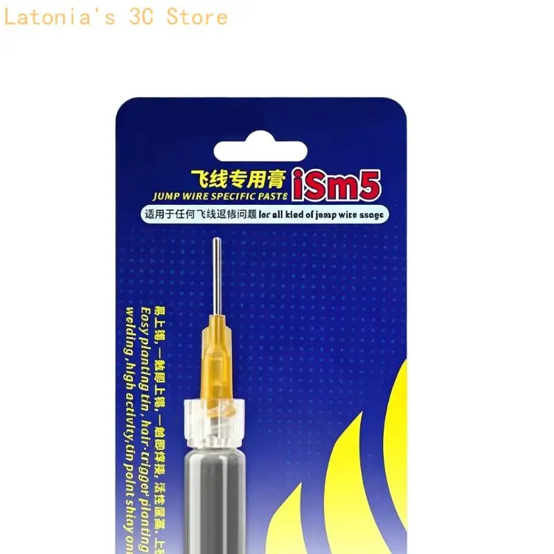Detail Repair Solder Paste Set for Screen Cable Touch Repair with Needle Tip X3UB