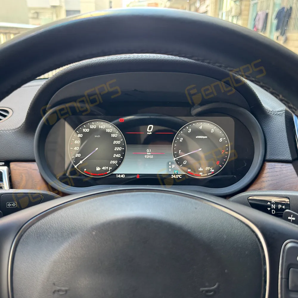 

Цифровая приборная панель 12.3 дюйма для Mercedes-Benz ML GL GLE GLEs G 2013-2020: ЖК-дисплей, виртуальная приборная панель, спидометр