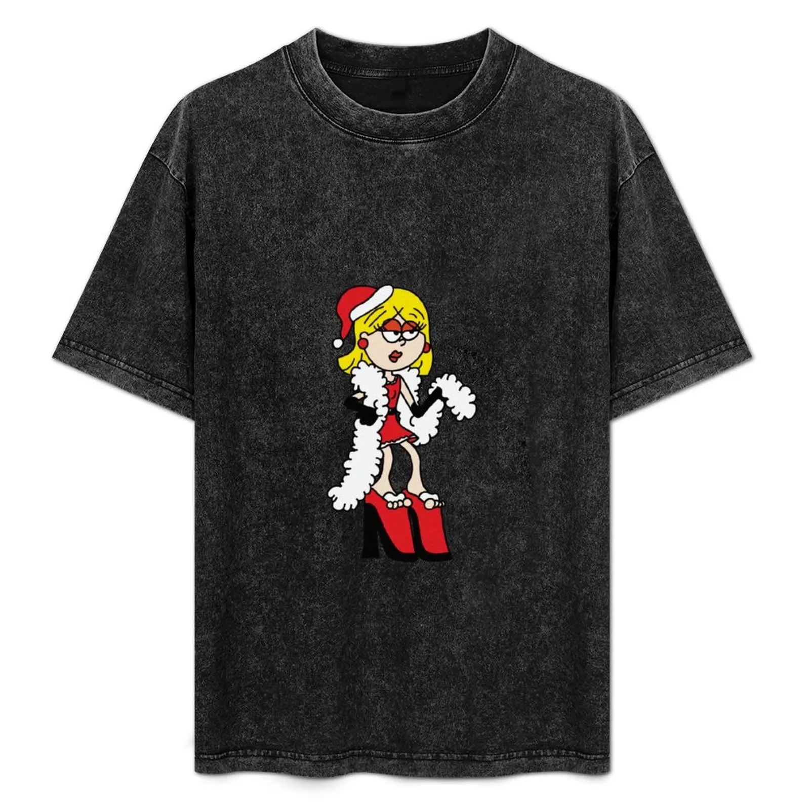 

Рождественская футболка Lizzie McGuire, повседневная футболка с принтом