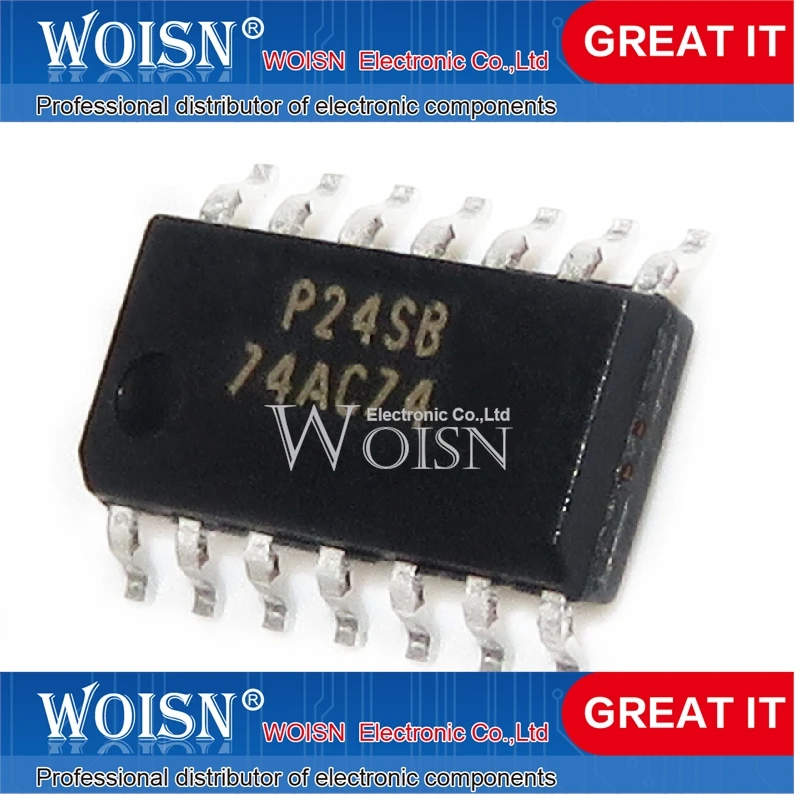 1-5-10pcs 74AC74SCX 74AC74SC 74AC74  Price discounts Spot supply