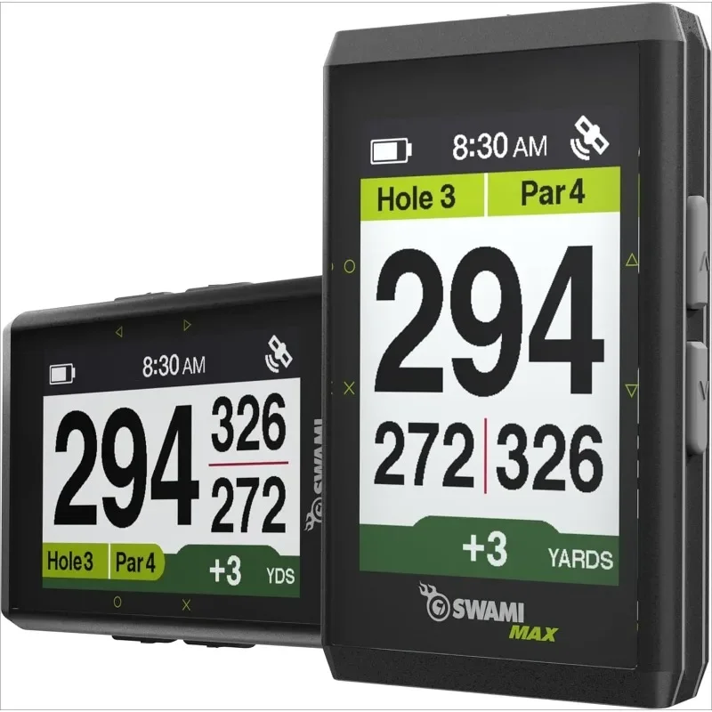 2025 hot sale Golf Swami Max Handheld Unit - Rangefinder Golf with Oversized Large Color Screen for Measuring Golf Dista