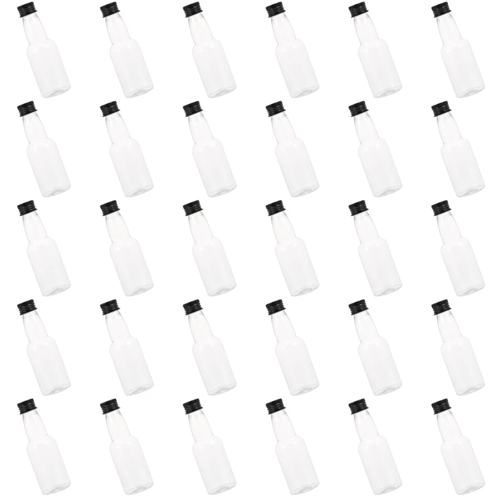 30 قطعة زجاجات تخزين بلاستيكية صغيرة التوابل زجاجات بهار للملح الحليب مسحوق النبيذ حاويات مشروبات صغيرة مانعة للتسرب #6