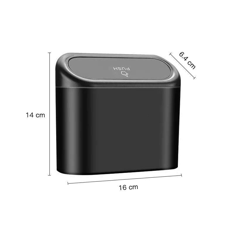 Car Trash Can Garbage Bin Auto Interior Accessories For Skoda Octavia Superb Rapid Kodiaq Karoq Fabia Kamiq Enyaq Vision RS Yeti
