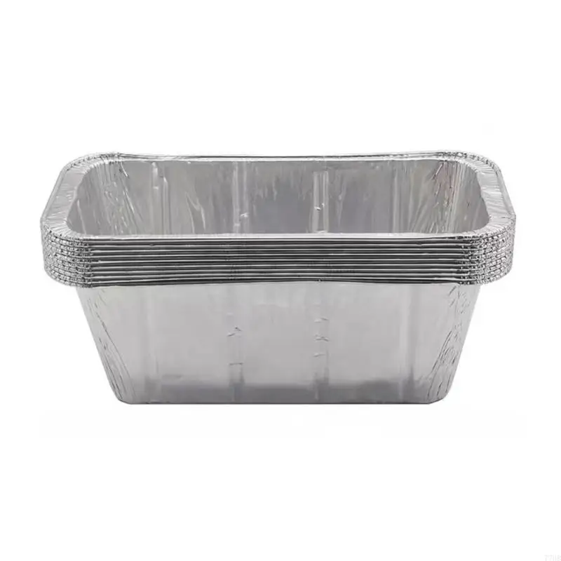 

77HB Aluminum Grease Trays Practical Disposable Liners for Outdoor Cooking Stations