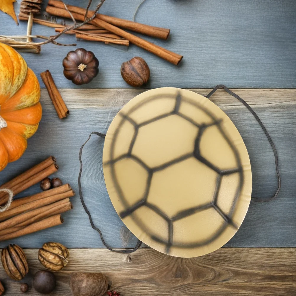 

2Pcs Halloween Turtle Shell Costume Props Lightweight Dress-Up Accessories for Carnival School Events Family Gatherings