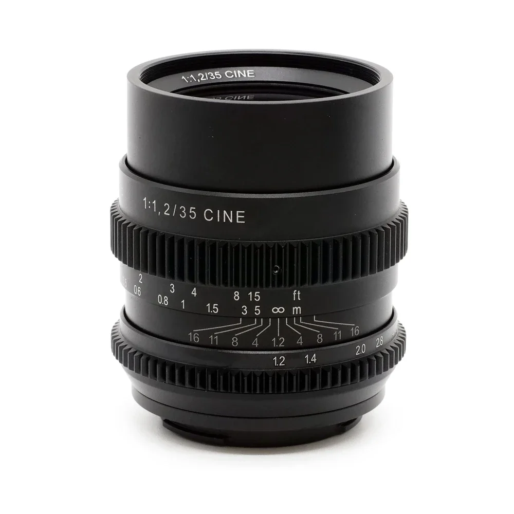 NEW SLR Magic 35mm F1.2 Full Frame Wide Angle Cine Cinema & Prime Lens Manual Focus for  E-mount,  X-mount