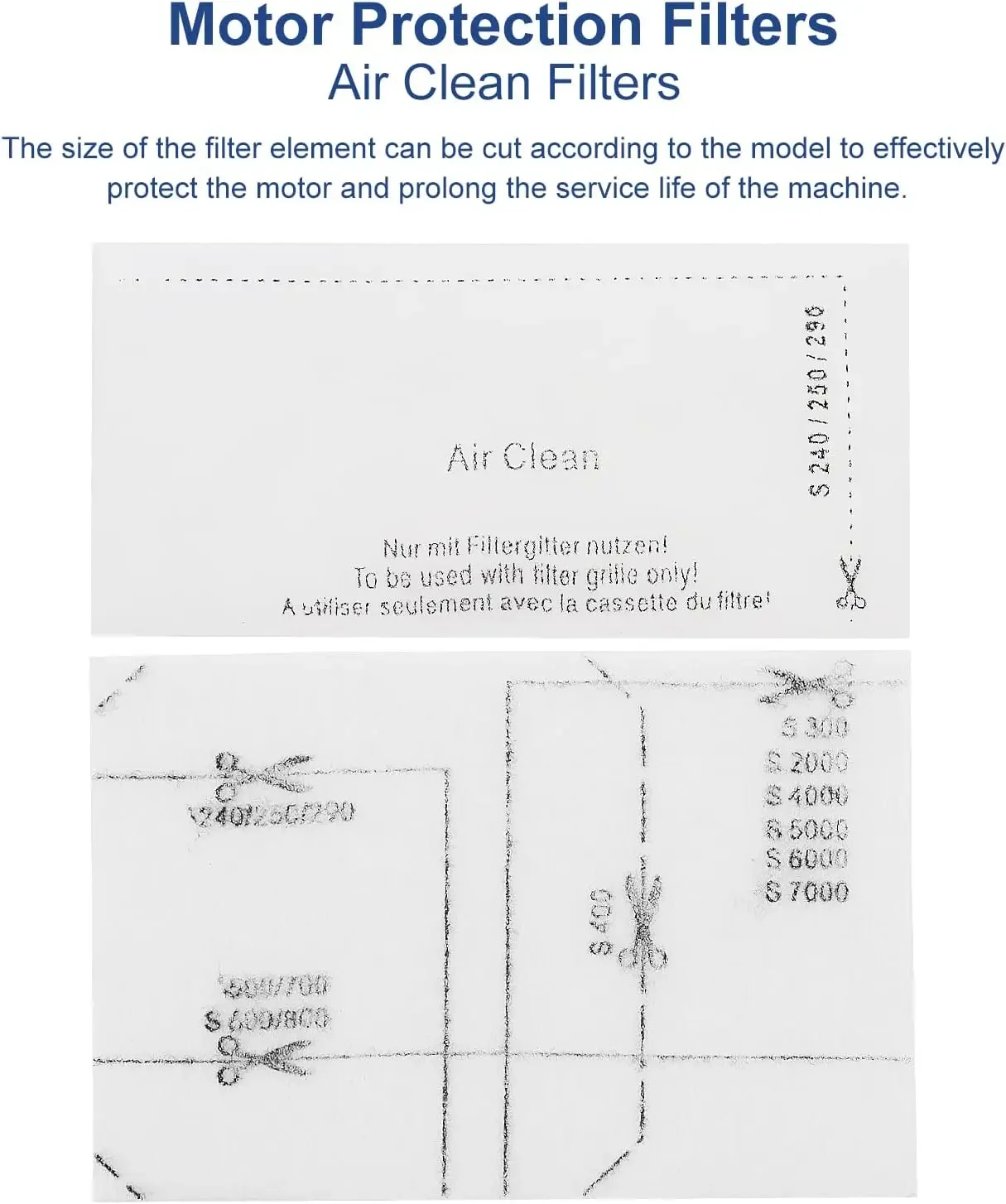 استبدال كيس الغبار Airclean GN ثلاثي الأبعاد لـ Miele S2، S5، S8، Classic C1، C2، C3 سلسلة علبة مكنسة كهربائية أكياس الغبار مرشحات