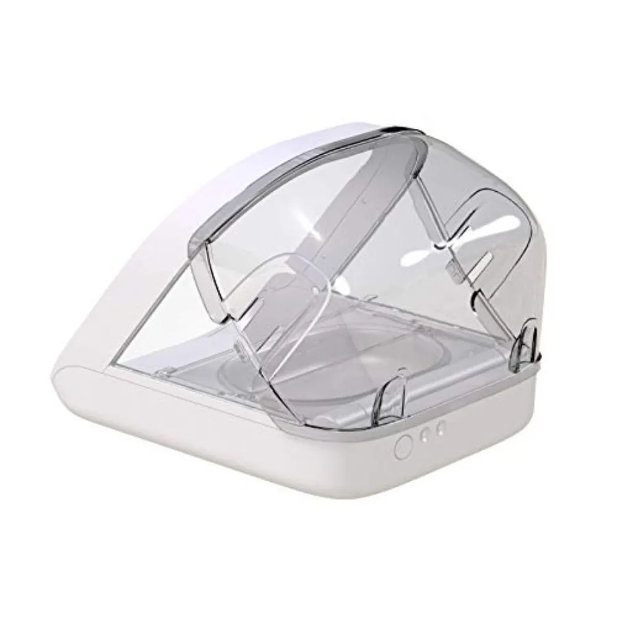 

Крышка для кормушки SureFeed от Sure Petcare - необходима для предотвращения доступа домашних животных к корму сзади.