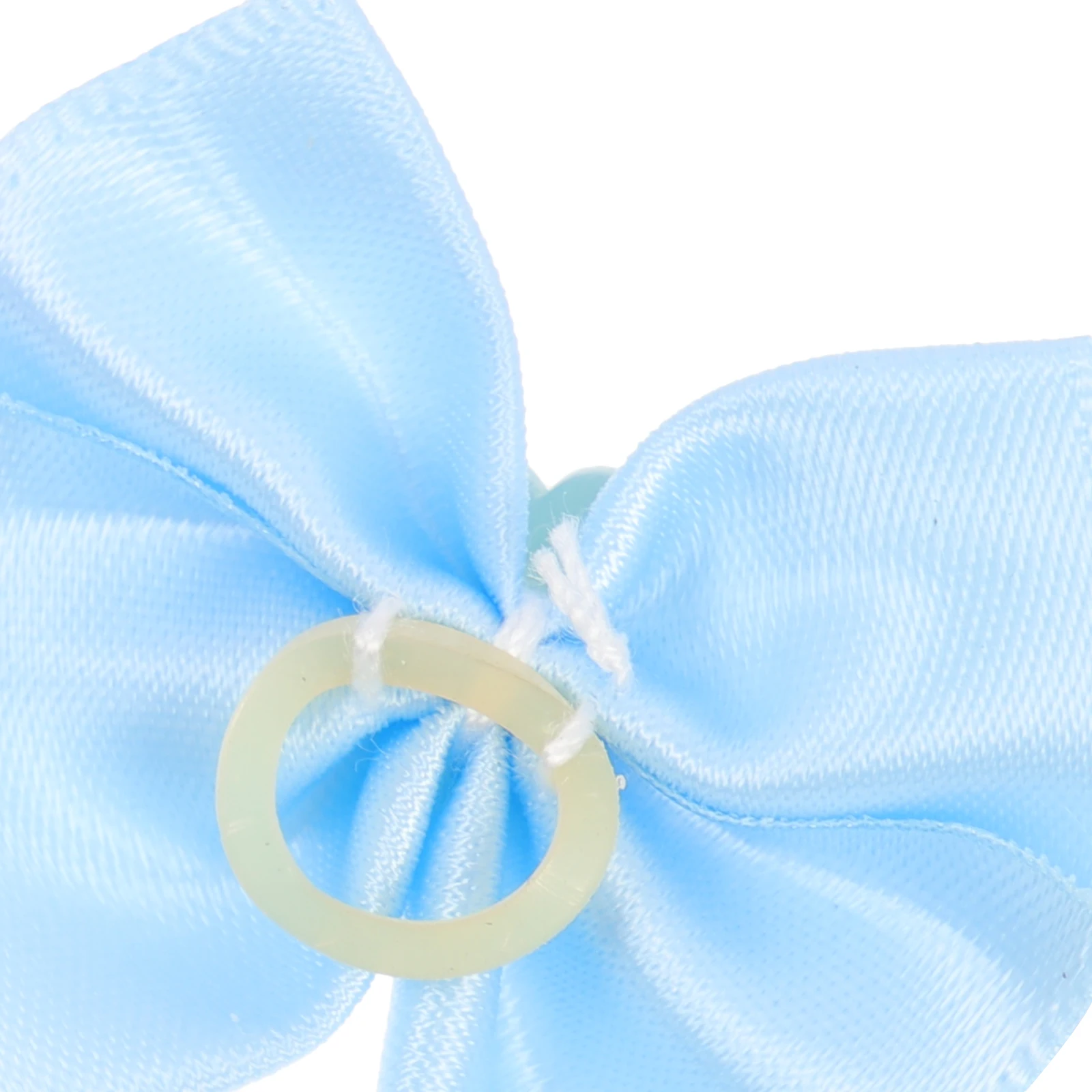 

20Pcs Puppy Bows Pet Hair Bowtie Dog Hair Decor Stylish Headbands with Sparkly Pearls Reusable for Small Medium Large Dogs Cats