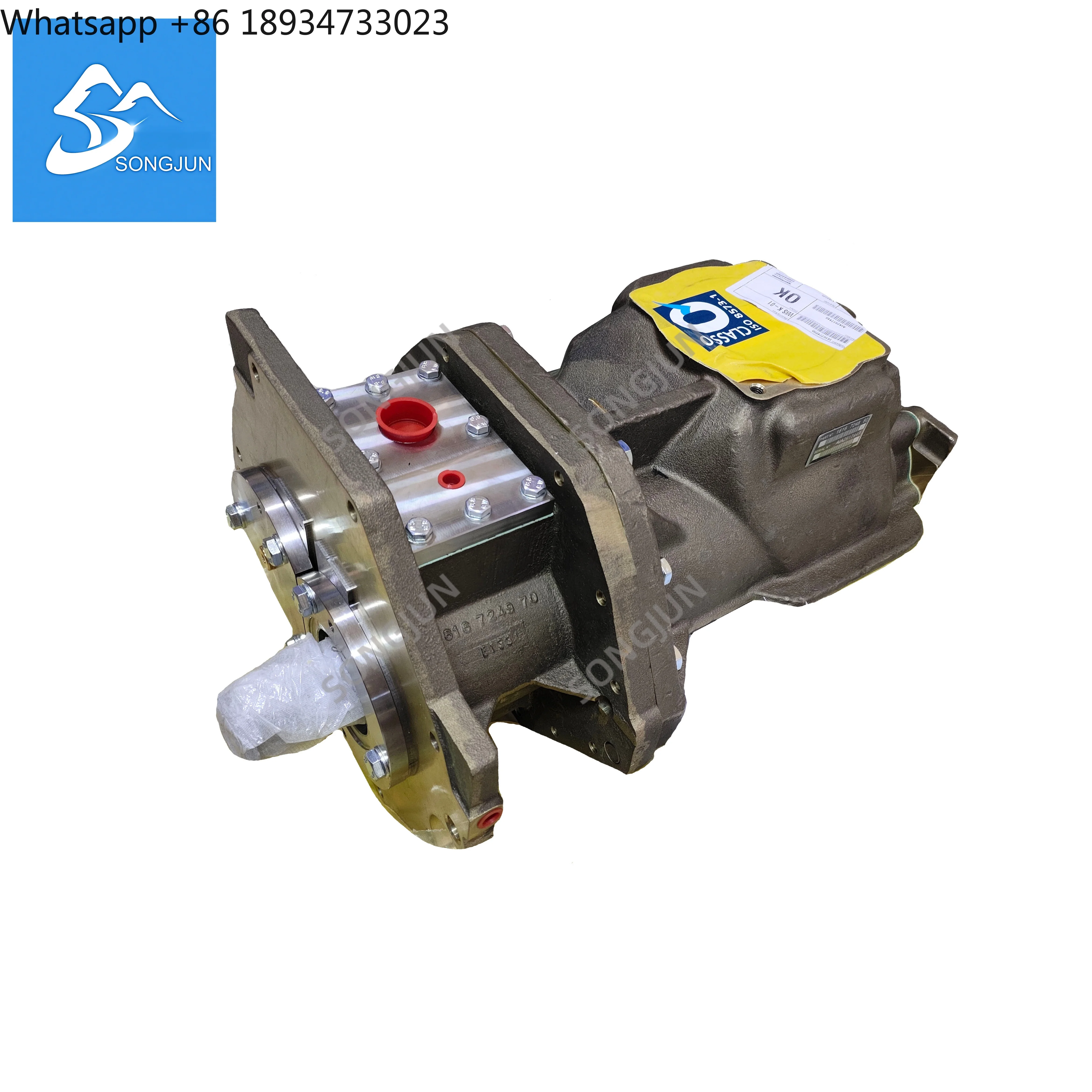 Durable for Air Compressor Head Air End Cast Iron 1 Year Warranty Model Numbers 1616724880 1616724890 1616714601