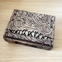 DnD Dice tray box for role play games players, for dungeons and dragon dice collection box for rpg players dice collection tower