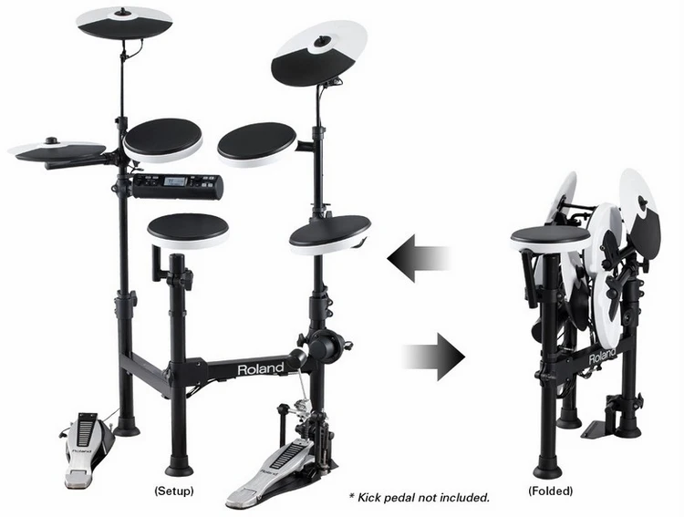 

Roland TD-4KP Roland portable electronic drum set, good gifts