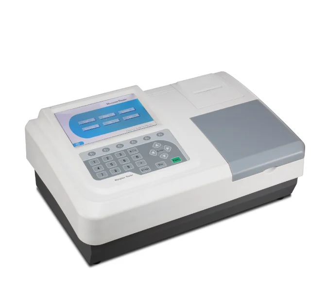 

MK203 96-Well plate classic touch screen microplate elisa reader with built-in printer