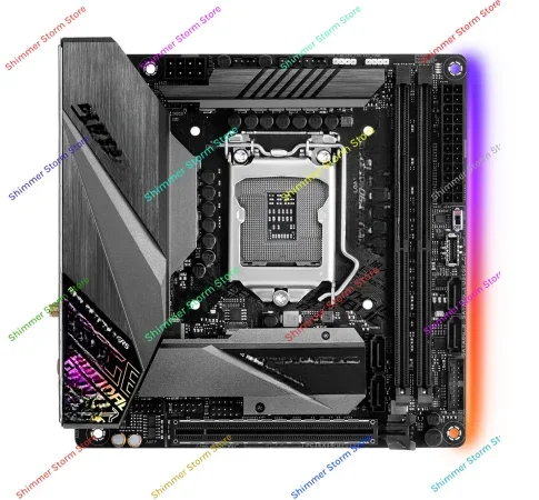 Z390 Motherboard ROG STRIX Z390-I GAMING Mini-ITX Motherboard LGA 1151 2×DDR4 M.2 PCI-E 3.0 USB3.1 HDMI，90%new