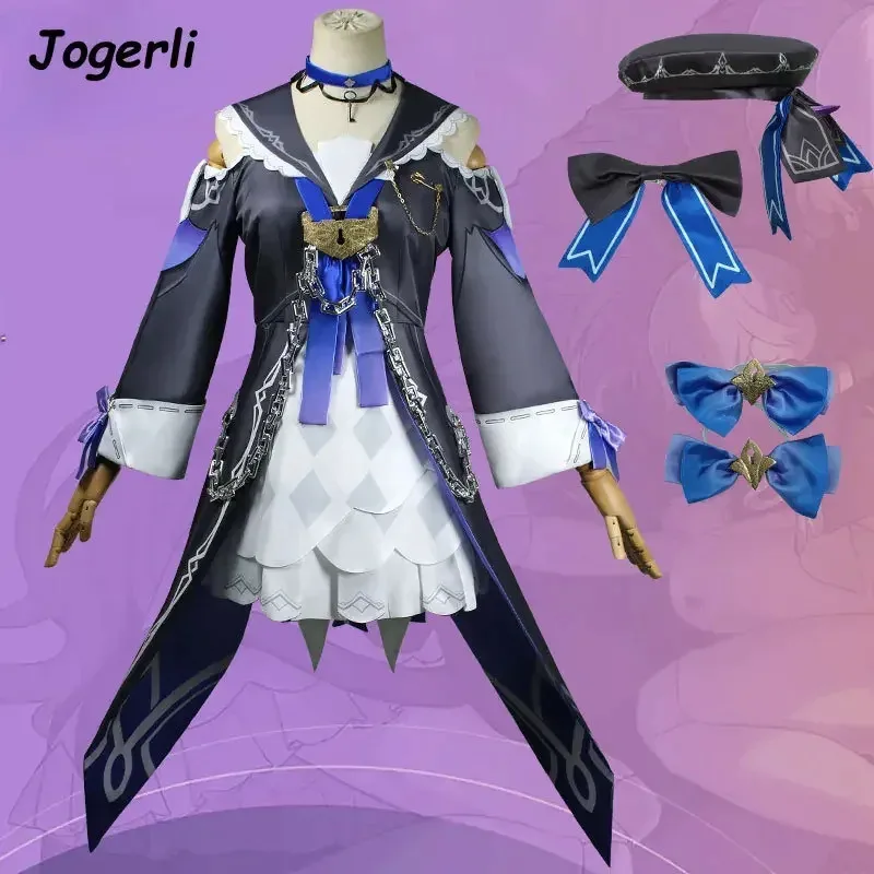 Jogerli juego Honkai Star Rail Herta disfraces Cosplay ropa Qingque juego de rol Coser mujeres traje de Anime antiguo Wigc;6,r'8;p'