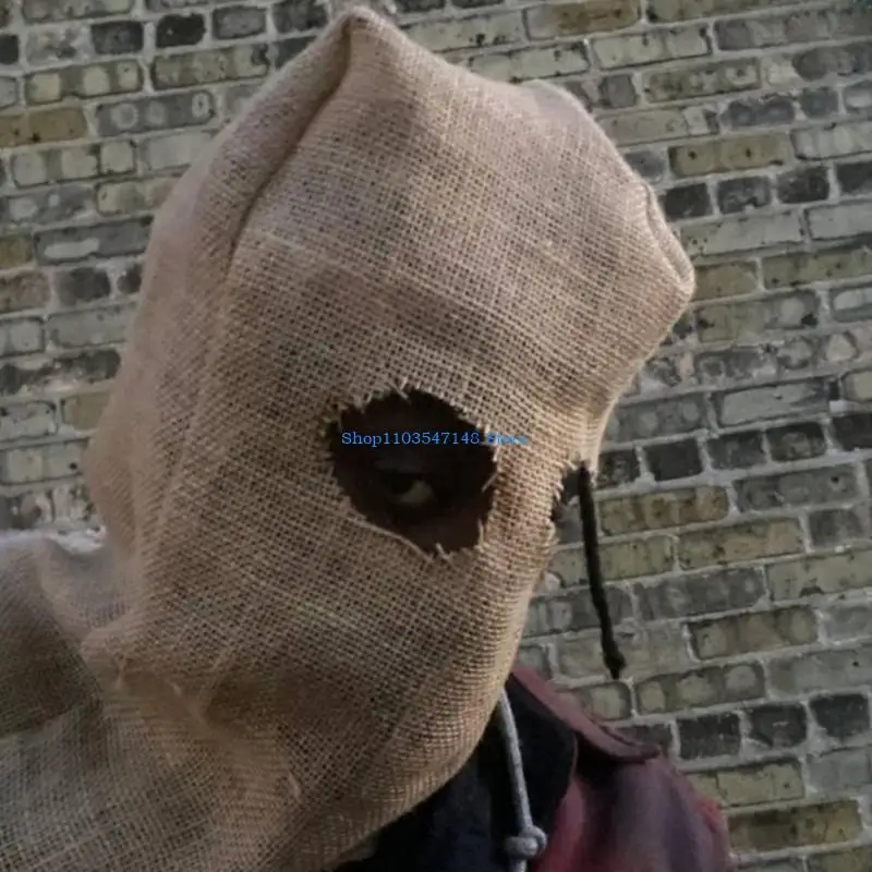 

P88B Costume Hats Halloween Gift Warm Soft Balaclava Hat Head Covering for Halloween