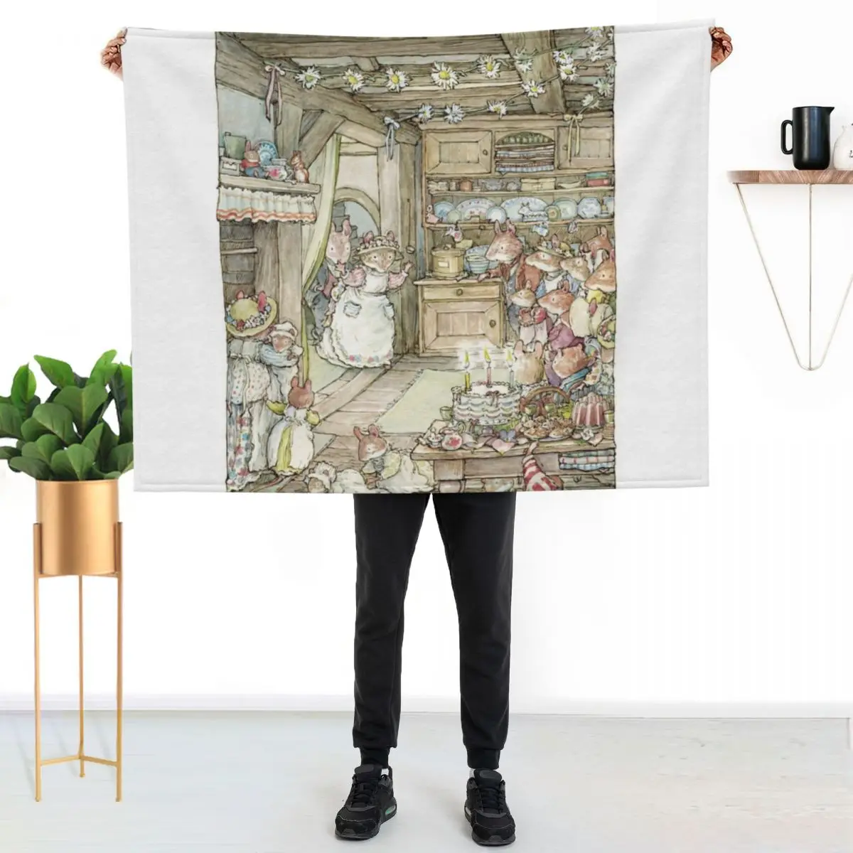 Surprise at Mayblossom cottage Throw Blanket christmas gifts Thin Camping Luxury Designer Decorative Sofa Kid'S Blankets