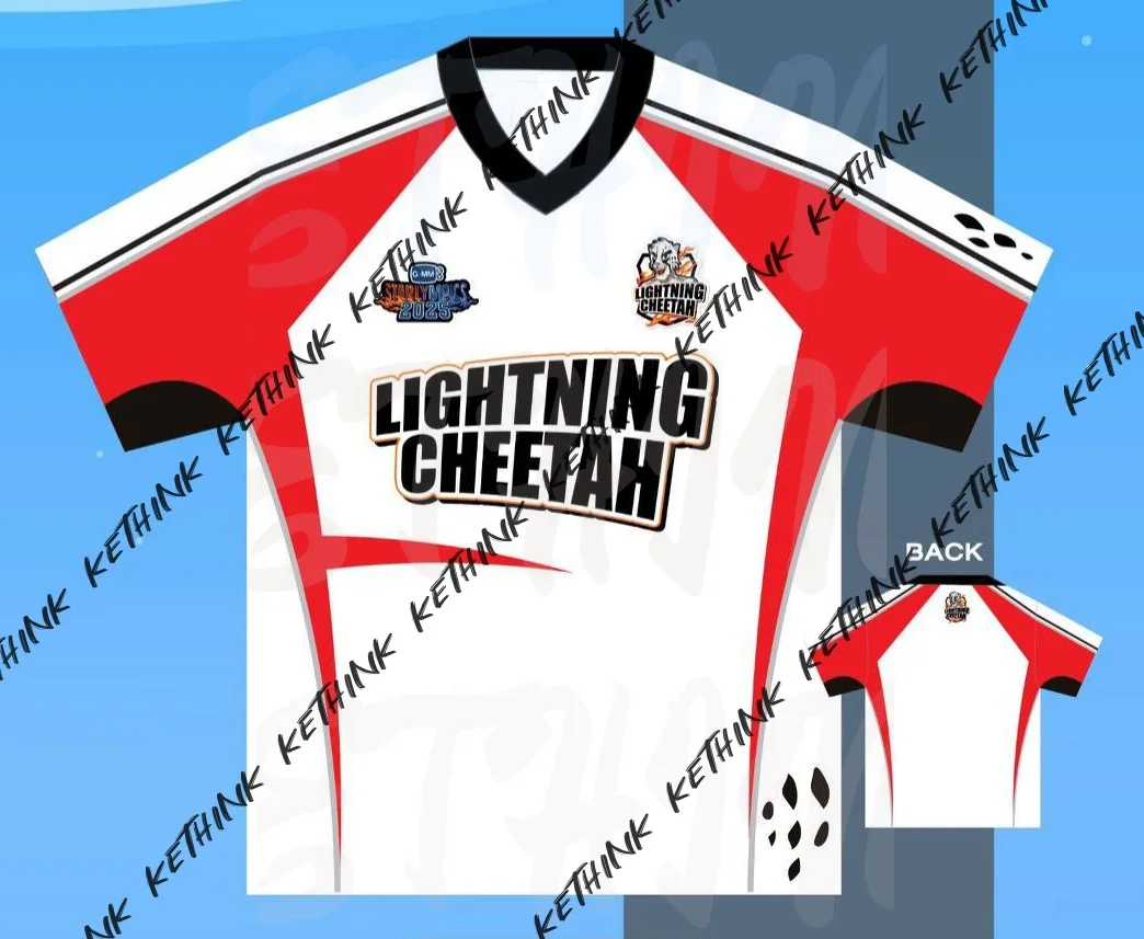 

GMMTV 2025 Thailand Starlympics Shadow Eagle & Starlympics Lightning Cheetah Jersey Fashion Sport Y2K Top Summer Women's T-Shirt