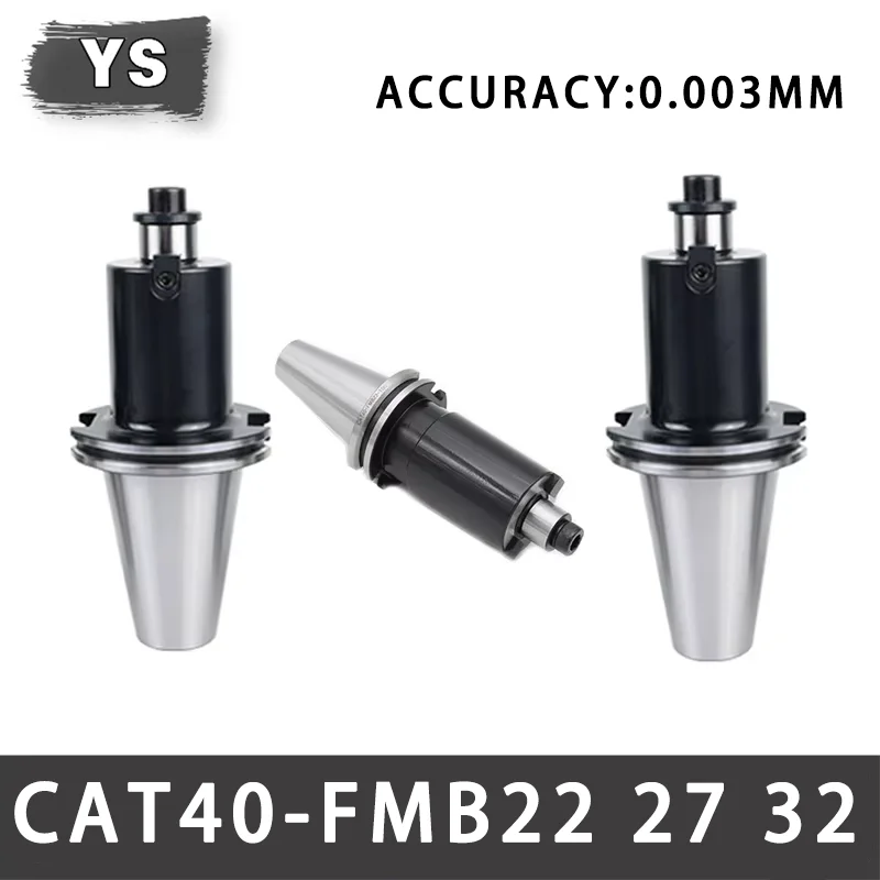 QIYI CAT40 Tool Holder FMB22 FMB27 FMB32 FMB40 CNC face mill Toolholder for CNC Machine tools milling cutter holder Cutter