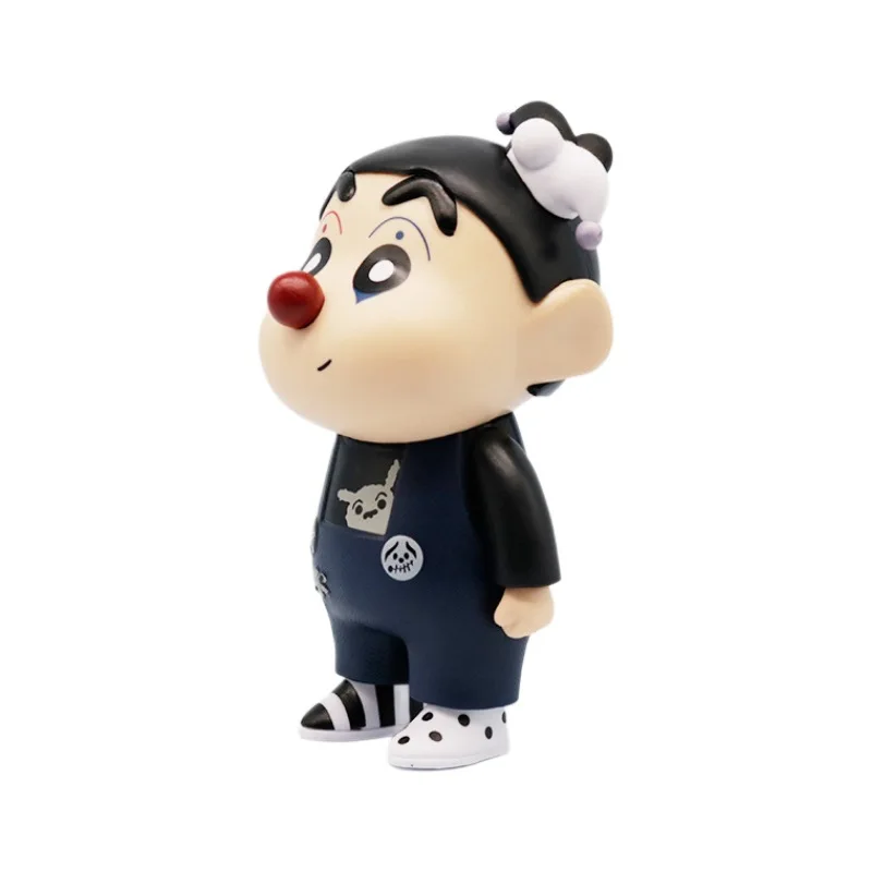 Anime Crayon Shin-chan Cos Joker Q Version Action Figure Creative Handmade Model Funny Toys Doll Decor Ornament Birthday Gifts