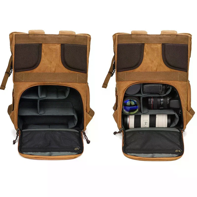 DIY Portable Backpack Camera Bag Organizer Replacement Compartment Folding Camera Lens Divider For DSLR Camera Equipment