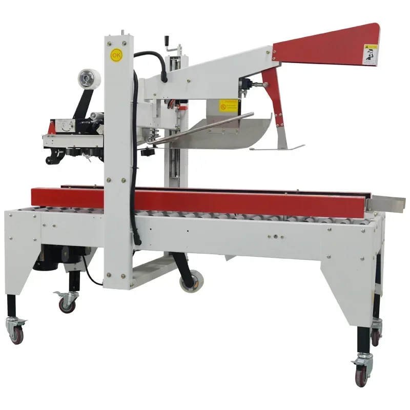 Folding cover sealing machine, automatic folding cover baler, automatic sealing baler equipment