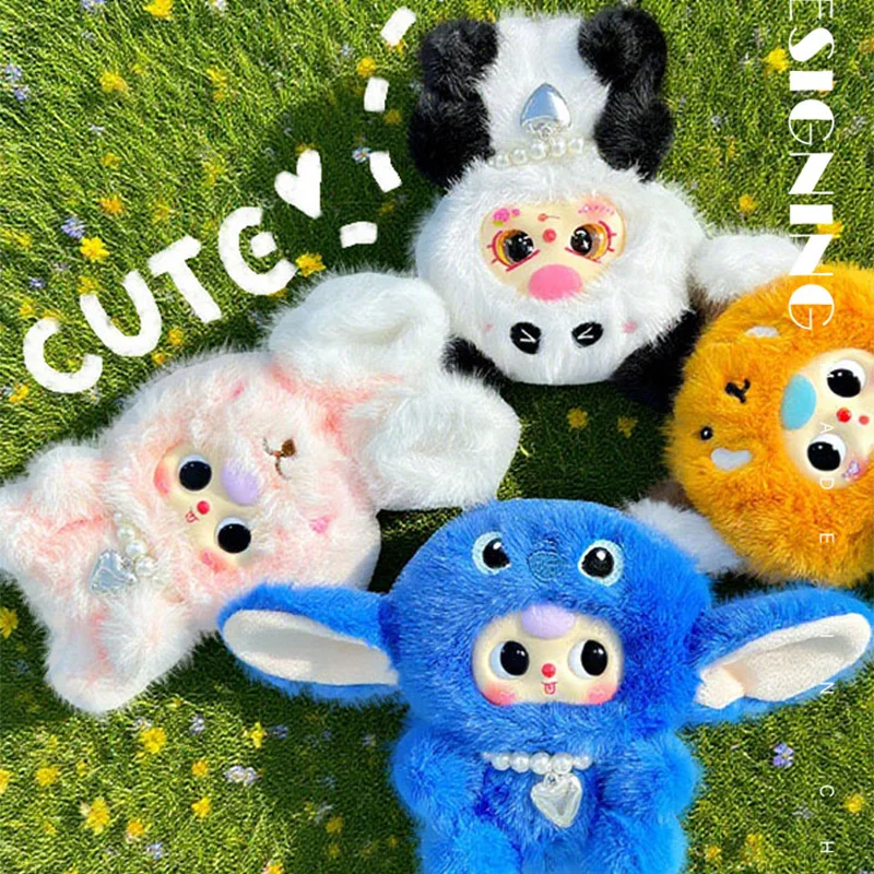 ホット 12/23 センチメートルかわいい革顔人形ぬいぐるみかわいいパンダウサギのペンダントソフトぬいぐるみキーホルダーバッグの装飾子供の誕生日ギフト
