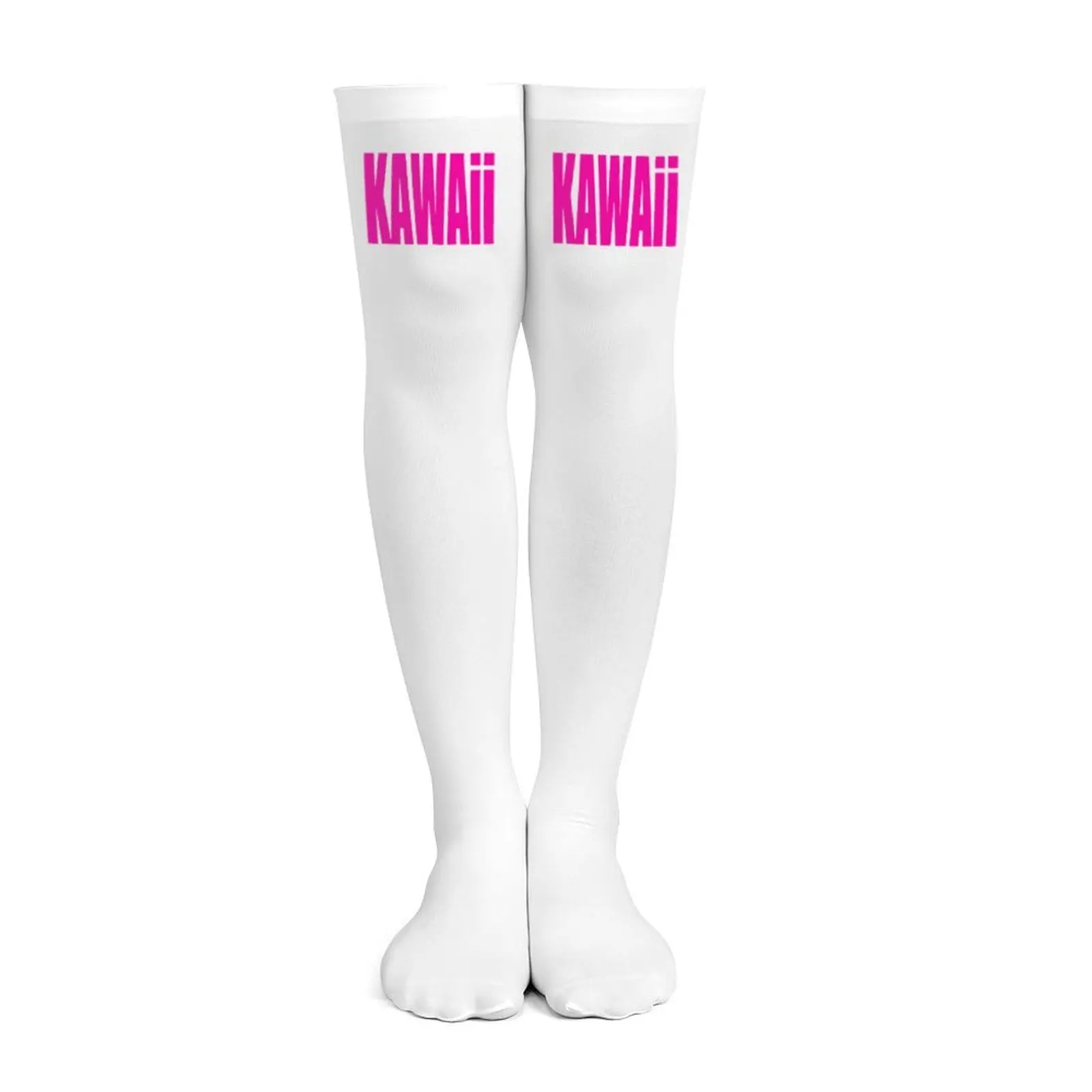 Ladies' knee length socks, soft cotton long socks, cute long socks, suitable for school uniforms, cosplay, daily wear