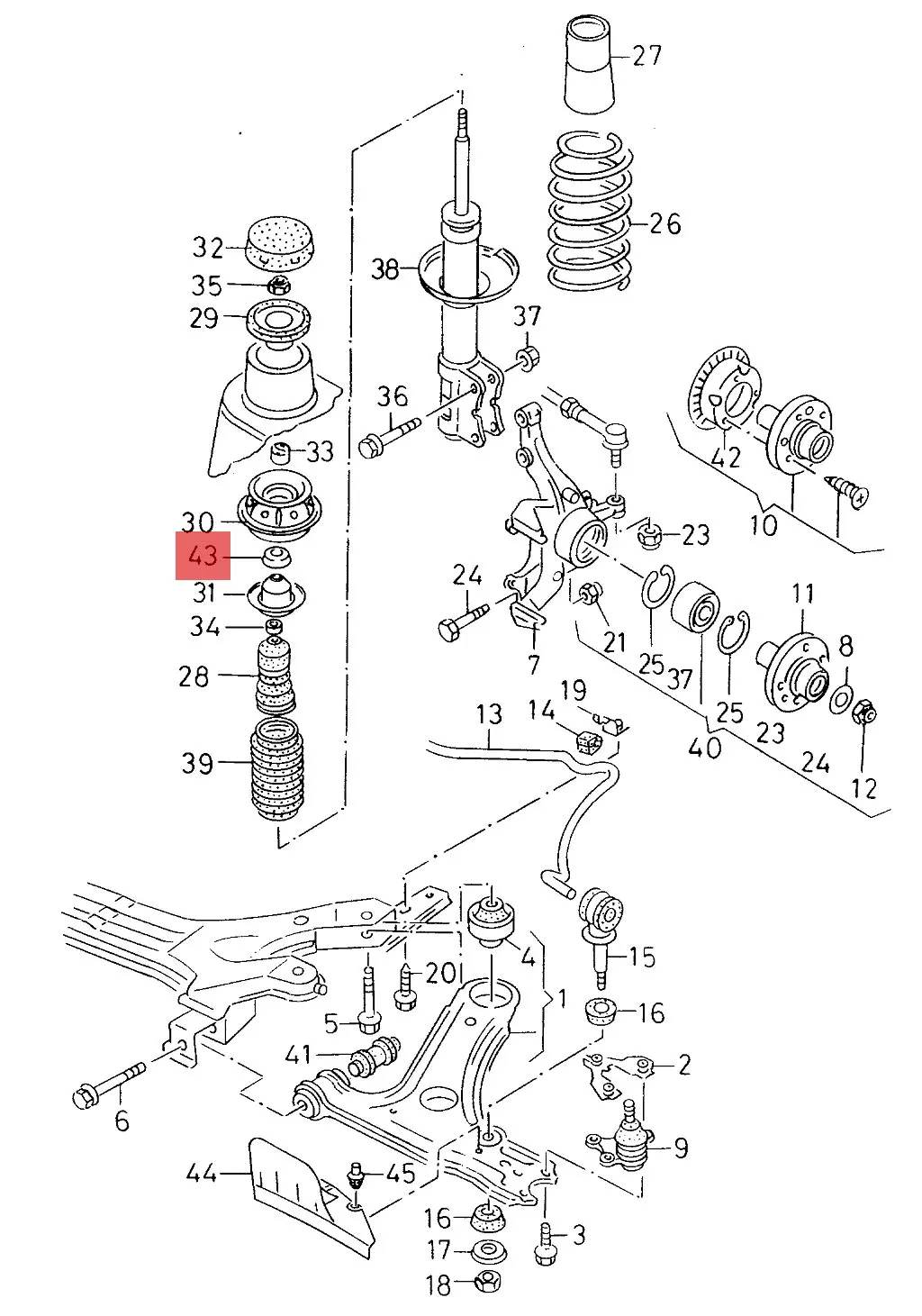 Baofeng Car Motor Mount 191412329=176412329=176412329A For Seat Cordoba IbizaII Toledo For VW Passat/Variant