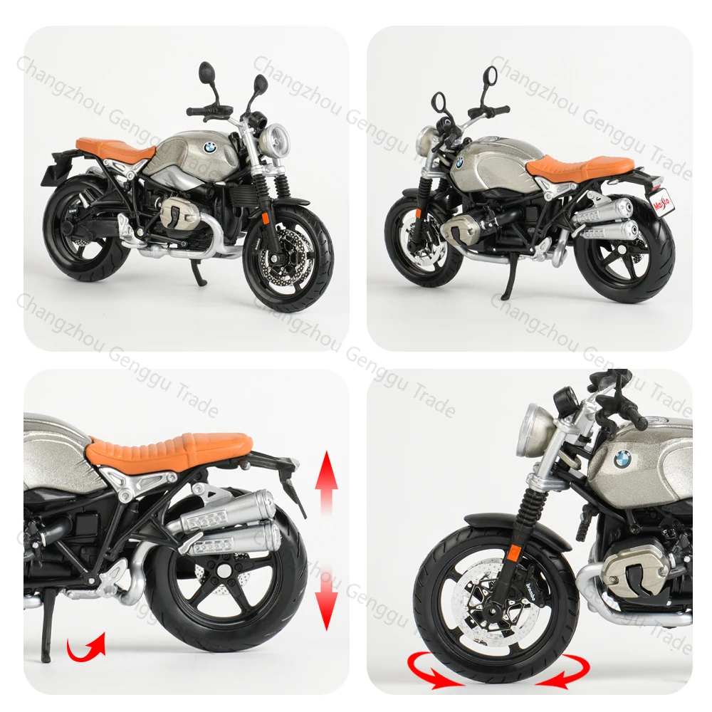 Maisto 1:12 BMW R nineT Scermber Diecast Alloy Motorcycle Model Toy