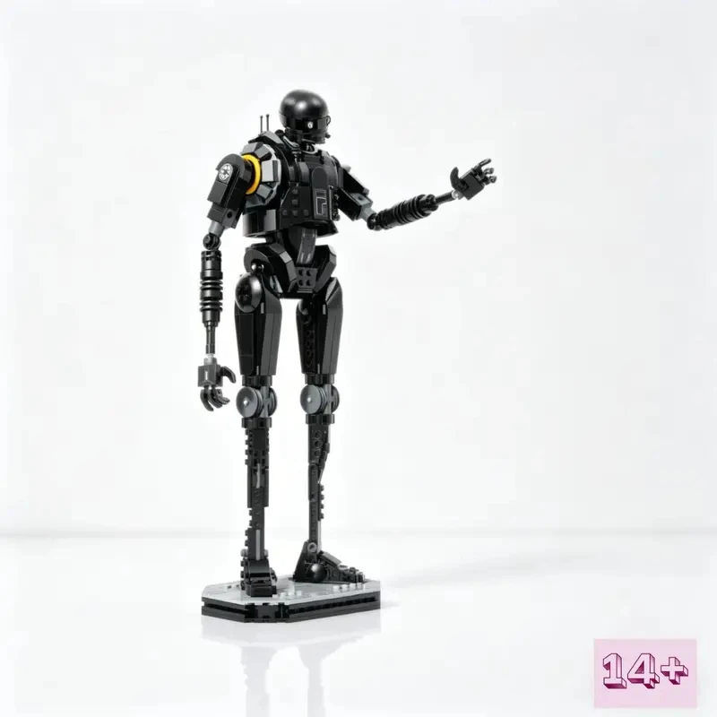Nuevo Robot de Seguridad 2026 K2SO, Modelo de Bloques de Construcción Compatible con 75434, Juguetes Educativos, Regalo de Navidad, Decoración del Hogar