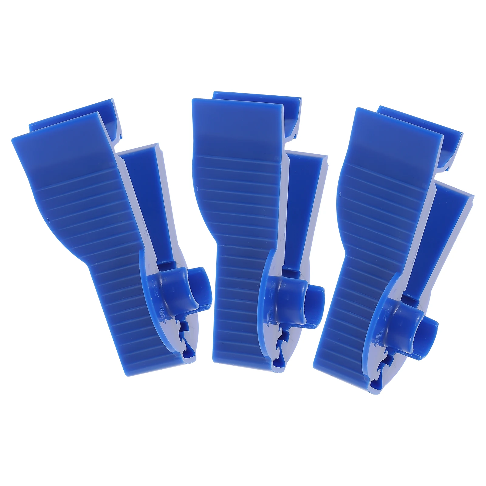 3pcs Flow Control Clip Blue Plastic Tube Clamp For Peritoneal Dialysis Therapy Portable Peritoneal Accessories