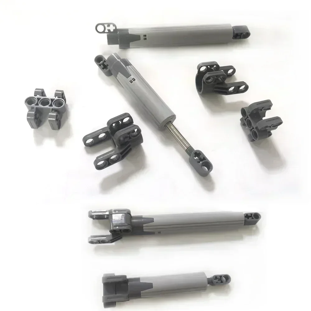 40918 Push Rod Technical Building Blocks Parts Linear Actuator Large/Small Putter/Extended Push Rod/Pin Connectors Bricks Toys