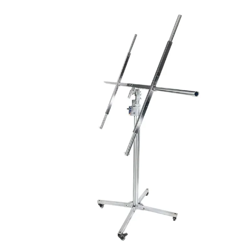 3.7M Gypsum Board Eternit Board Wooden Ceiling Panel Support Frame Lifting Platform Hand-Cranked Stainless Steel Hoist Support