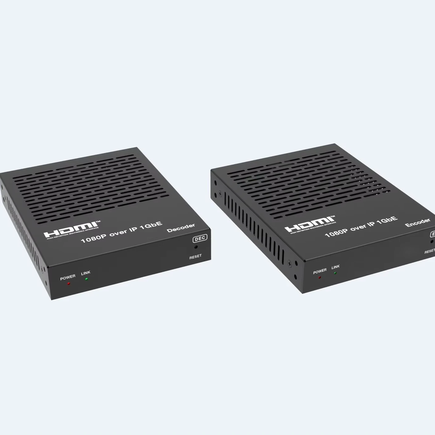 1080P HDMI Over IP 100M/1GbE with Video Wall Processing AV Over IP HDMI Encoder Decoder HDMI 1.3/HDCP1.4/RS-232/Audio/POE