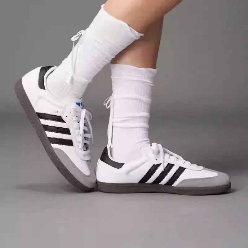 Adidas Originals Samba OG Men's Leather Suede Sneakers Retro Casual Streetwear Shoes B75806