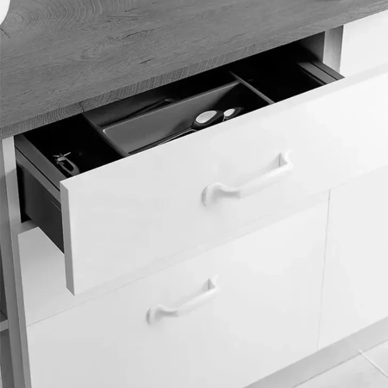 Simplicity Fuji Schubladenschrank Möbel Küche Weiße Griffe für Schrankknöpfe Türschubladen Möbel Küchenknöpfe – Detail 6